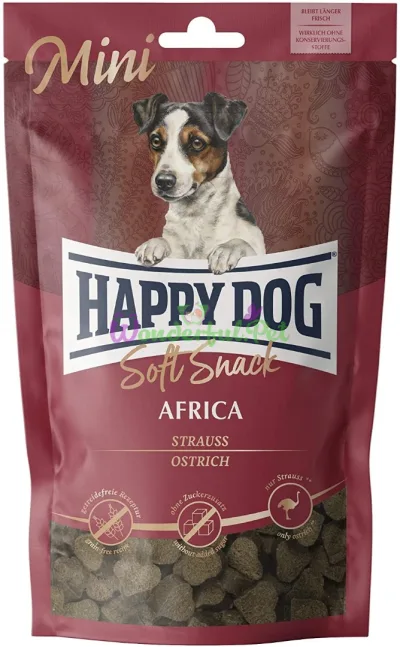 Ласощі Happy Dog Soft Snack Mini Africa Ostrich 100 г