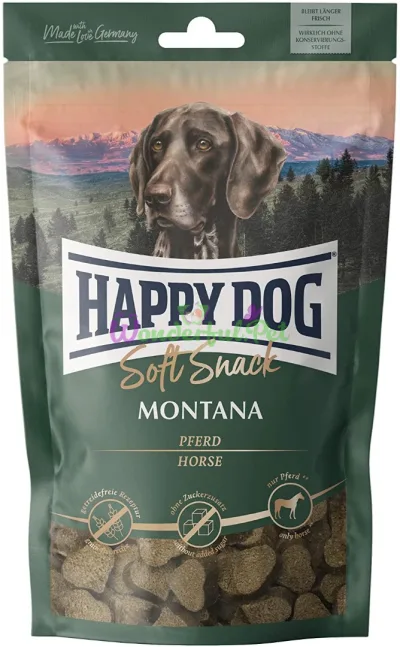 Ласощі Happy Dog Soft Snack Montana Horse 100 г