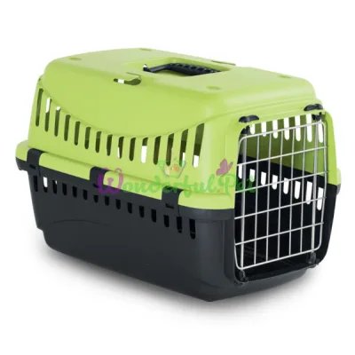 Переноска MP Bergamo GIPSY 2 large Green металл 58х38х38 см