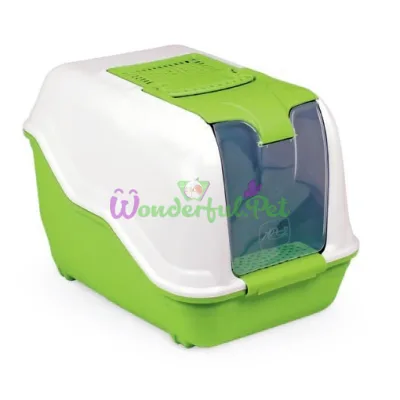 Туалет-бокс MPS 2 NETTA Close GREEN scoop filter 54x39x40 см