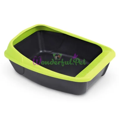 Туалет д киш с рамкою VIRGO DARK GREY GREEN 52x39x20 (6 шт в ящ)