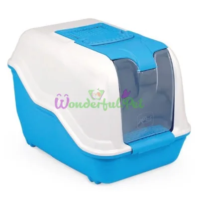 Туалет-бокс MPS 2 NETTA Close BLUE scoop filter 54x39x40 см