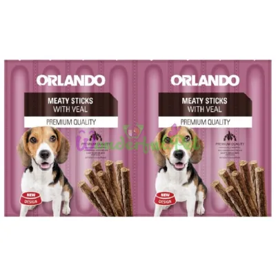 Лакомство для собак Orlando Meaty Sticks Veal 11 г