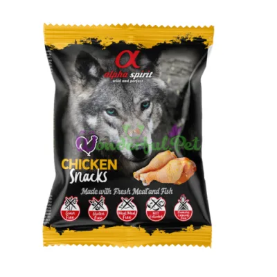 Полувлажное лакомство Alpha Spirit Snacks Chicken 50 г