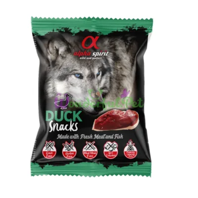 Полувлажное лакомство Alpha Spirit Snacks Duck 50 г