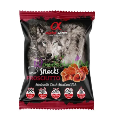 Полувлажное лакомство Alpha Spirit Snacks Prosciutto 50 г