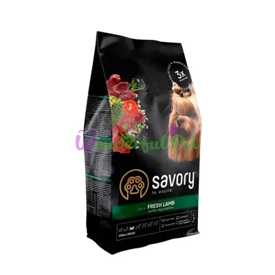 Сухий корм Savory Adult Dog Small Breed Lamb 1 кг