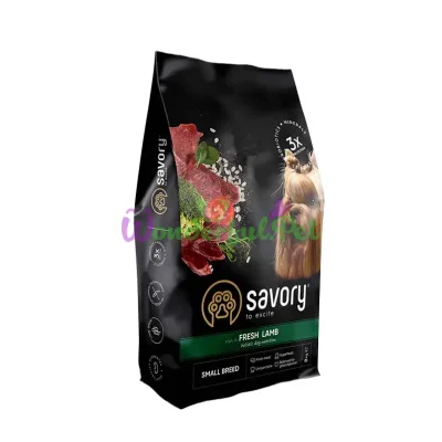 Сухий корм Savory Adult Dog Small Breed Lamb 8 кг