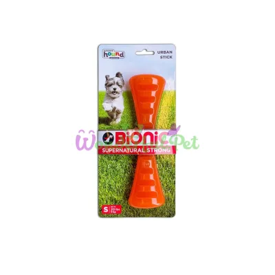 Игрушка для собак Бионик Опак Стик гантель мала оранж. арт. bc30076
