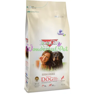 BonaCibo Adult Dog High Energy Chicken Rice with Anchovy 4 kg