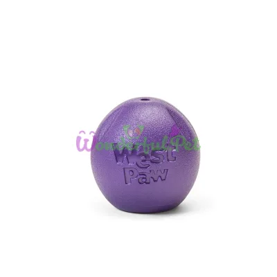 Іграшка для собак Rando Large Eggplant Рандо мяч великий фіолетовий 9см