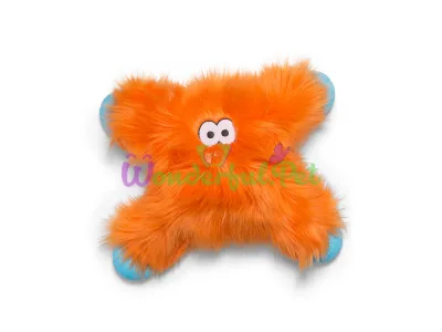 Іграшка пищалка для собак Lincoln Orange Fur Лінкольн пухнастий оранжевий 23см