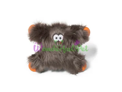 Игрушка пищалка для собак Lincoln Pewter Fur Линкольн пухнастий срибно-корич. 23см