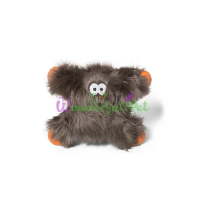 Игрушка пищалка для собак Lincoln Pewter Fur Линкольн пухнастий срибно-корич. 23см