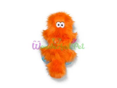 Игрушка пищалка для собак Sanders Orange Fur Сандерс пухнастий оранжевый 28см