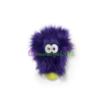 Іграшка пищалка для собак Rosebud Purple Fur Роузбуд пухнастий фіолет. 17см