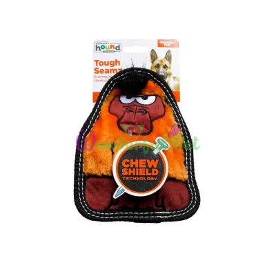 Игрушка-пищалка для собак Аутвард Хаунд Горилла малая оранж. арт oh32159