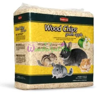Wood chips apple 1kg Гигиеничний наповнювач Падован Вуд чипс еппл 14л 1кг