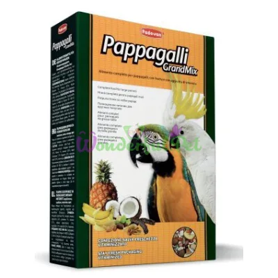 GrMix pappagalli 600 Корм для вел. папуг Падован Паппагаллі 600г