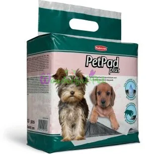 Pet Pad Plus 60x60 см 10 шт Пеленки 5 шарови с акт. вугил. и фером. для тварин PADOVAN