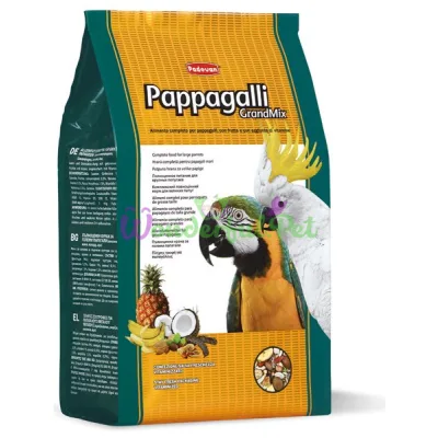 GrMix pappagalli 12,5 kg Корм для вел. папуг Падован Паппагалли 12,5 кг