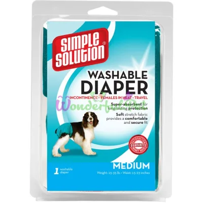 SS Washable Diaper Medium Многоразовая гигиеническая подкладка для животных средняя
