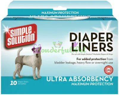 SS Disposable Diaper Liners -Heavy Flow (10P) Гигиенични пидкладки для тварин по 10шт