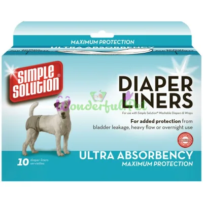 SS Disposable Diaper Liners - Heavy Flow (10P) Гигиенические подкладки для животных по 10 шт