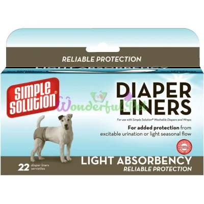 SS Disposable Diaper Liners - Light Flow (22P) Гигиенические подкладки для животных по 22 шт