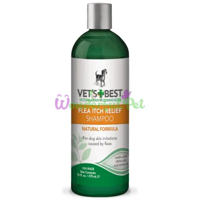 VET`S BEST Flea Itch Relief Shampoo 470 мл