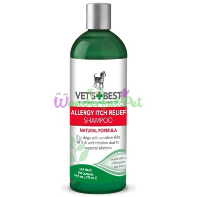 VET`S BEST Allergy Itch Relief Shampoo 470 мл