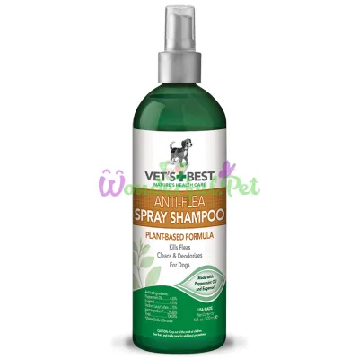 VET`S BEST Natural Anti-Flea Spray-Shampoo 470 мл
