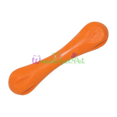 Іграшка для собак Hurley Large Tangerine Харлей кістка велика оранжева 21см