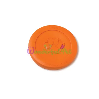 Игрушка для собак Zisc Large Tangerine Зиск фрисби велика оранжева 22см