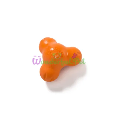 Игрушка для собак Tux Small Tangerine Тукс для лакомств малий оранжевый 10см