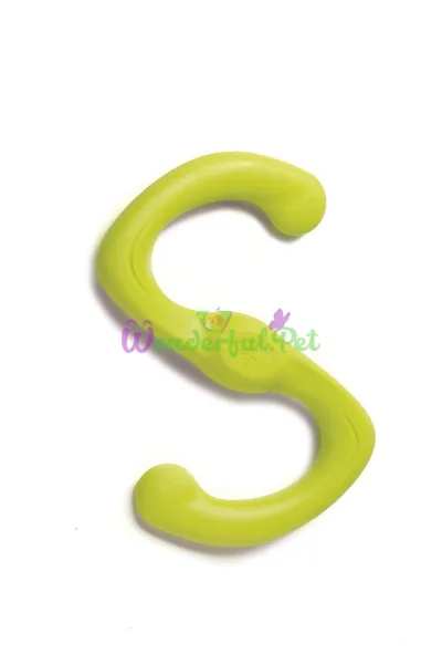 Іграшка для собак Bumi Large Green Бумі S-подібна велика зелена 24см