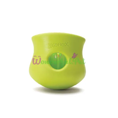 Игрушка для собак Toppl Small Green Топпл для лакомств малий зеленый 8см