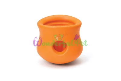 Игрушка для собак Toppl Small Tangerine Топпл для лакомств малий оранжевый 8см