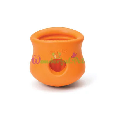 Игрушка для собак Toppl Large Tangerine Топпл для лакомств великий оранжевый 10см