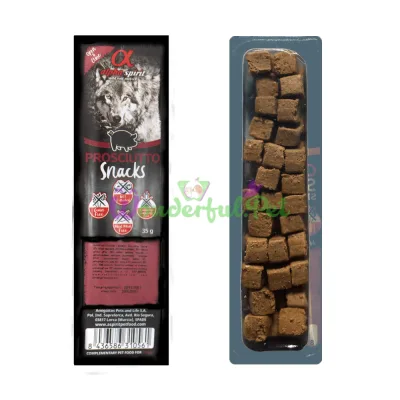 Полувлажное лакомство Alpha Spirit Snacks Prosciutto 35 г