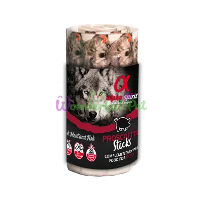 Полувлажное лакомство палочки для собак Alpha Spirit Sticks Prosciutto 160 г