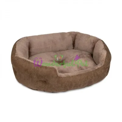 Priroda Brig Dog Bed 58 x 48 x 20 cm (brown)