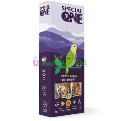 Палочки SPECIAL ONE Цветочные для волнистых попугаев 90 г