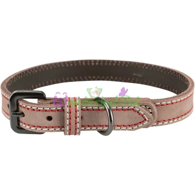 Ошейник Native кожа M: 36–43см/20мм, капучино