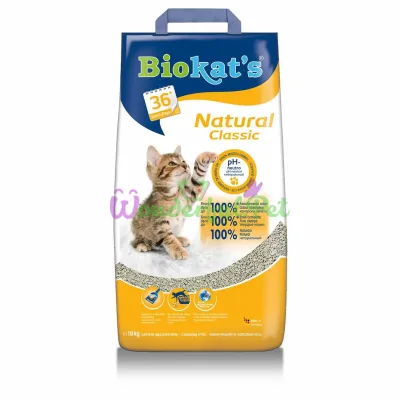 Песок Biokats NATURAL (3in1) 10 кг