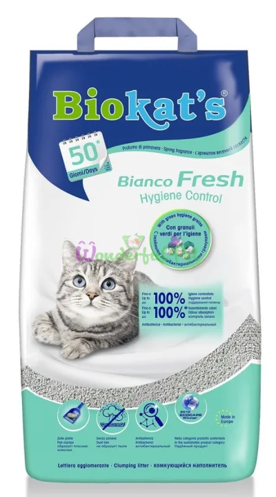 Песок Biokats BIANCO FRESH 10 кг