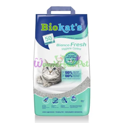 Песок Biokats BIANCO FRESH 5 кг