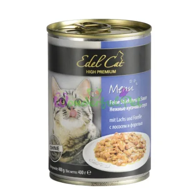 Влажный корм Edel Cat k 400 г лосось и форель