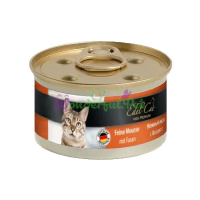 Влажный корм Edel Cat k 85 г нежный мусс фазан
