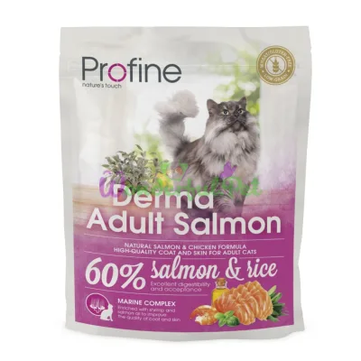 Сухой корм Profine Cat Derma Long Hair Salmon 300 г